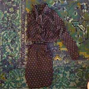 Something Navy silky Pj set